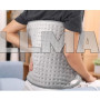 Массажный и согревающий коврик для спины Massaging weighted heating pad в чехле Gray
